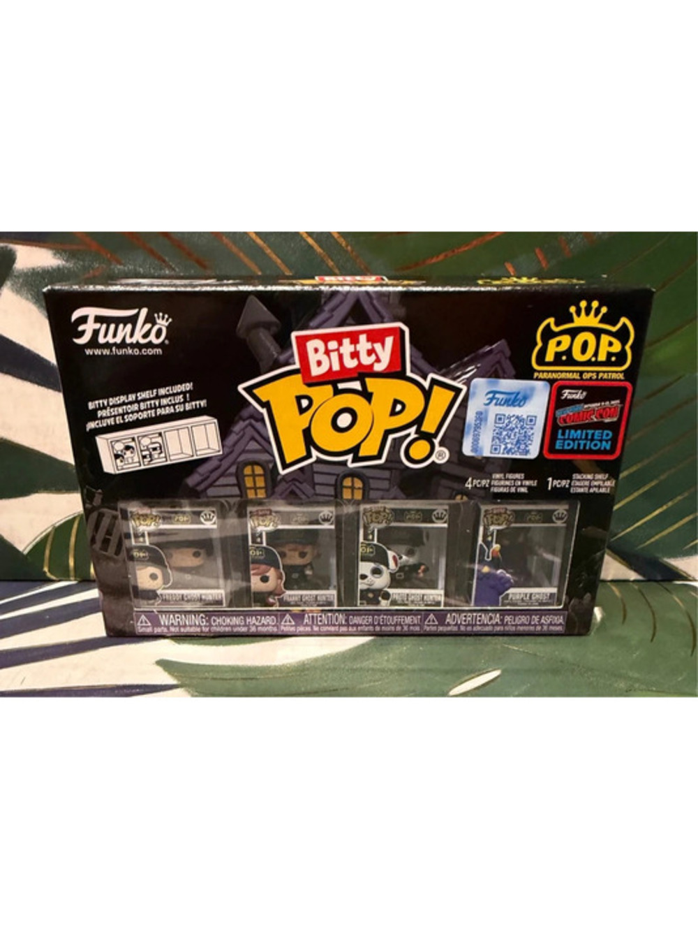 Funko Bitty Pop! P.O.P. Paranormal Ops Patrol NYCC Limited Edition 4 Pack